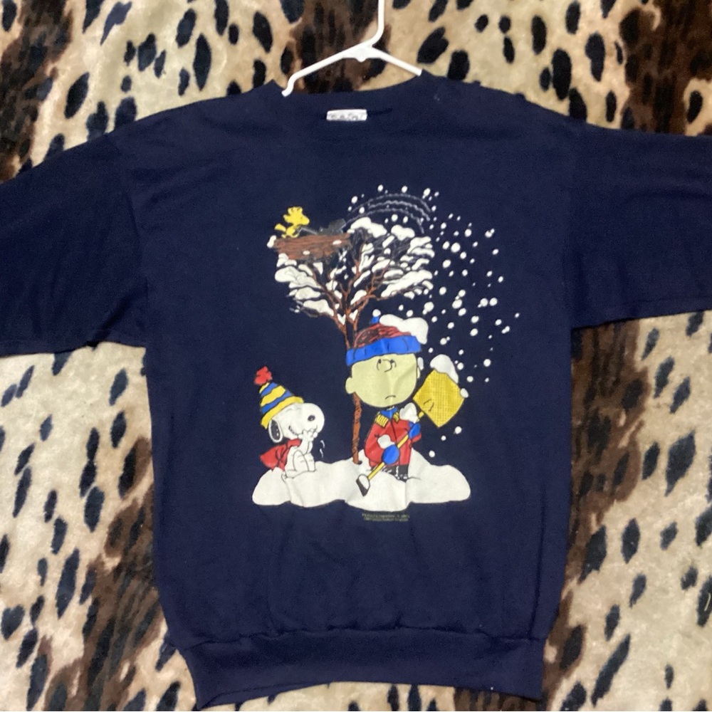 1970s PEANUTS SWEATER.